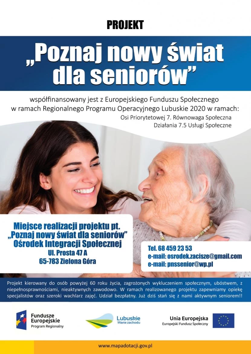 Poznaj nowy świat dla seniorów